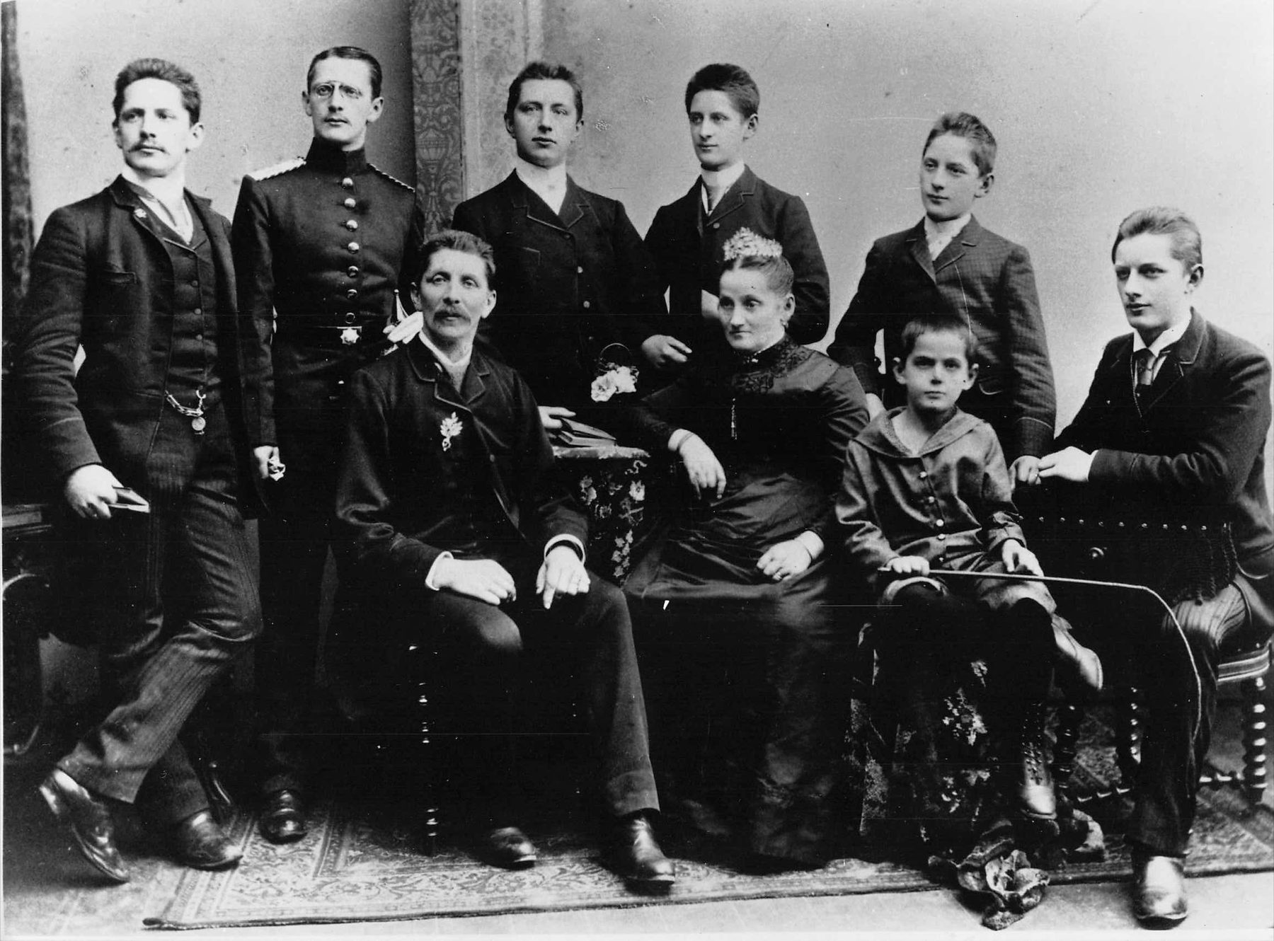 Familie Johann Christoph Sievers